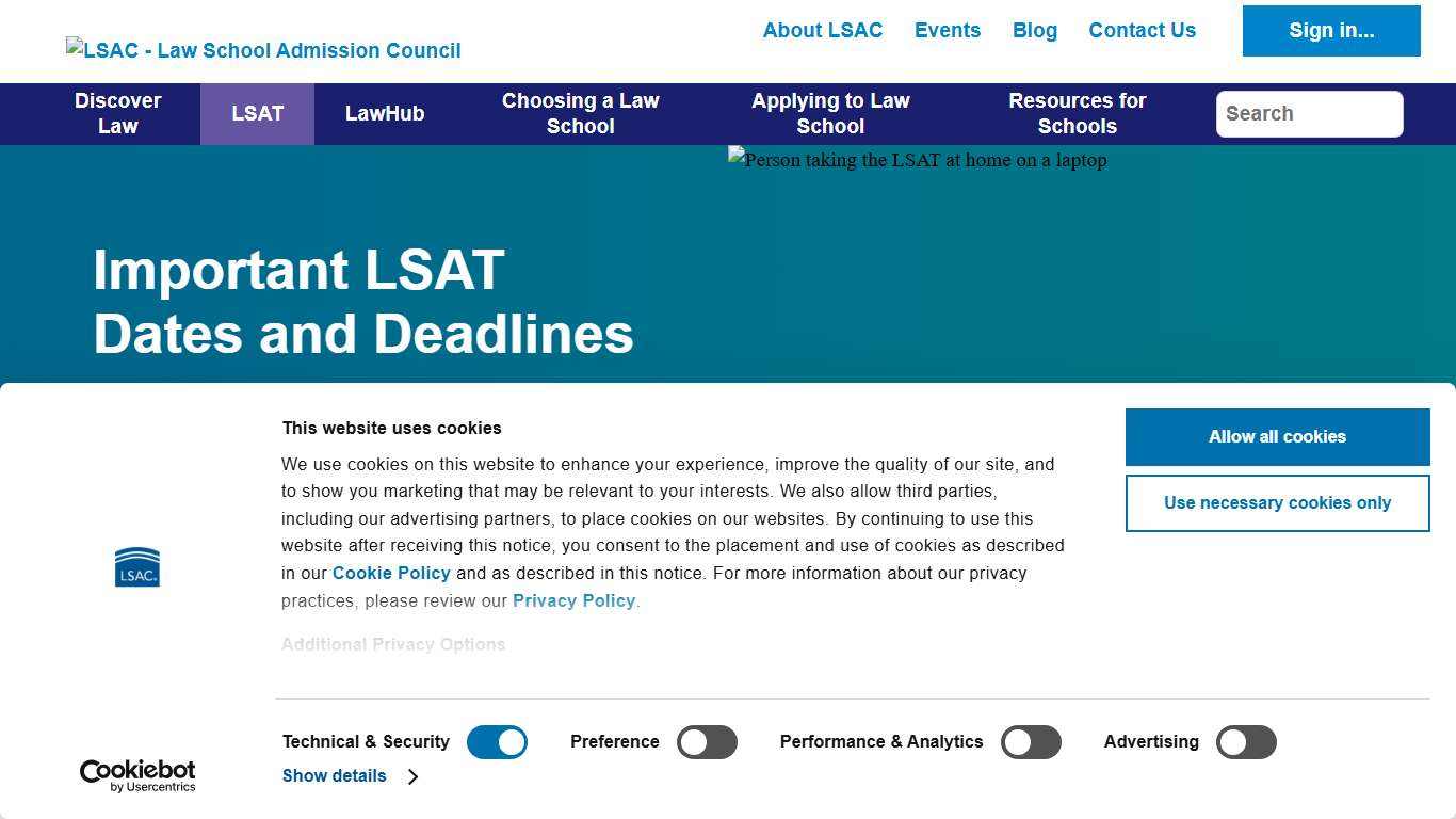 January 2026 LSAT The Law School Admission Council
